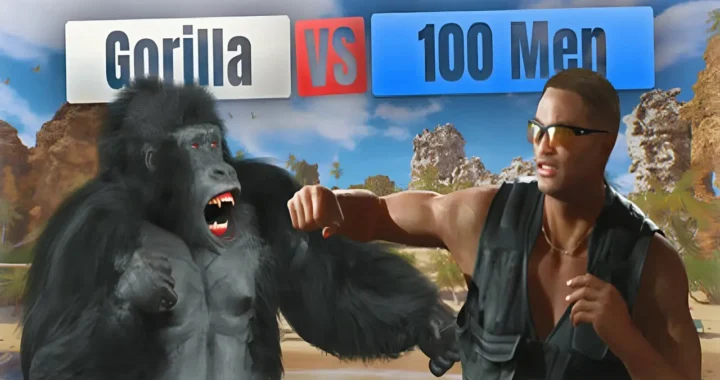 Gorilla Vs 100 Men Free Download
